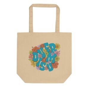 Ecobolsa floral Diversum | Tienda solidaria Diversum Vigo