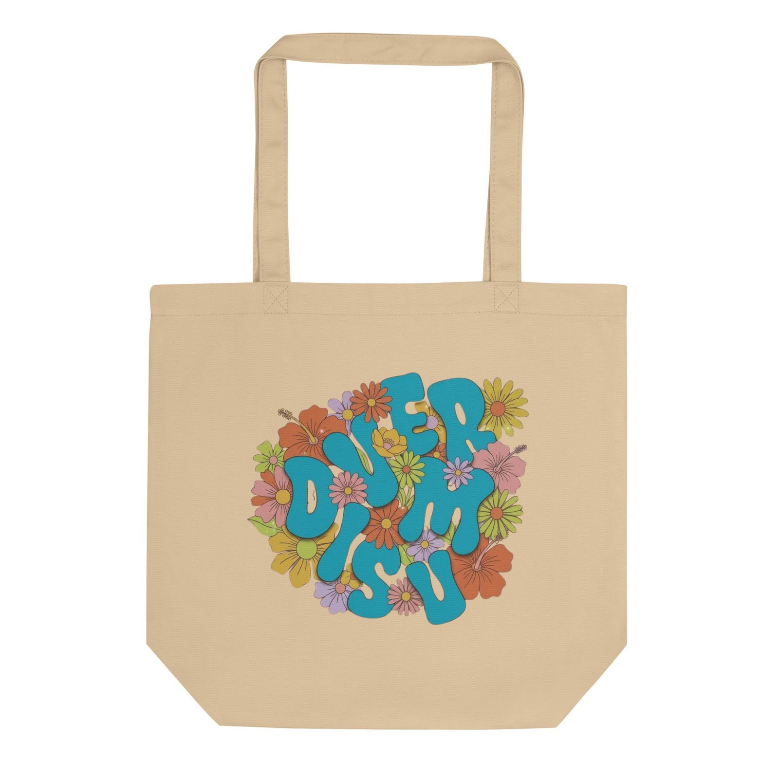 Ecobolsa floral Diversum | Tienda solidaria Diversum Vigo