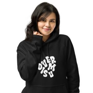 Sudadera negra Diversum, con capucha eco unisex | Tienda solidaria Diversum Vigo