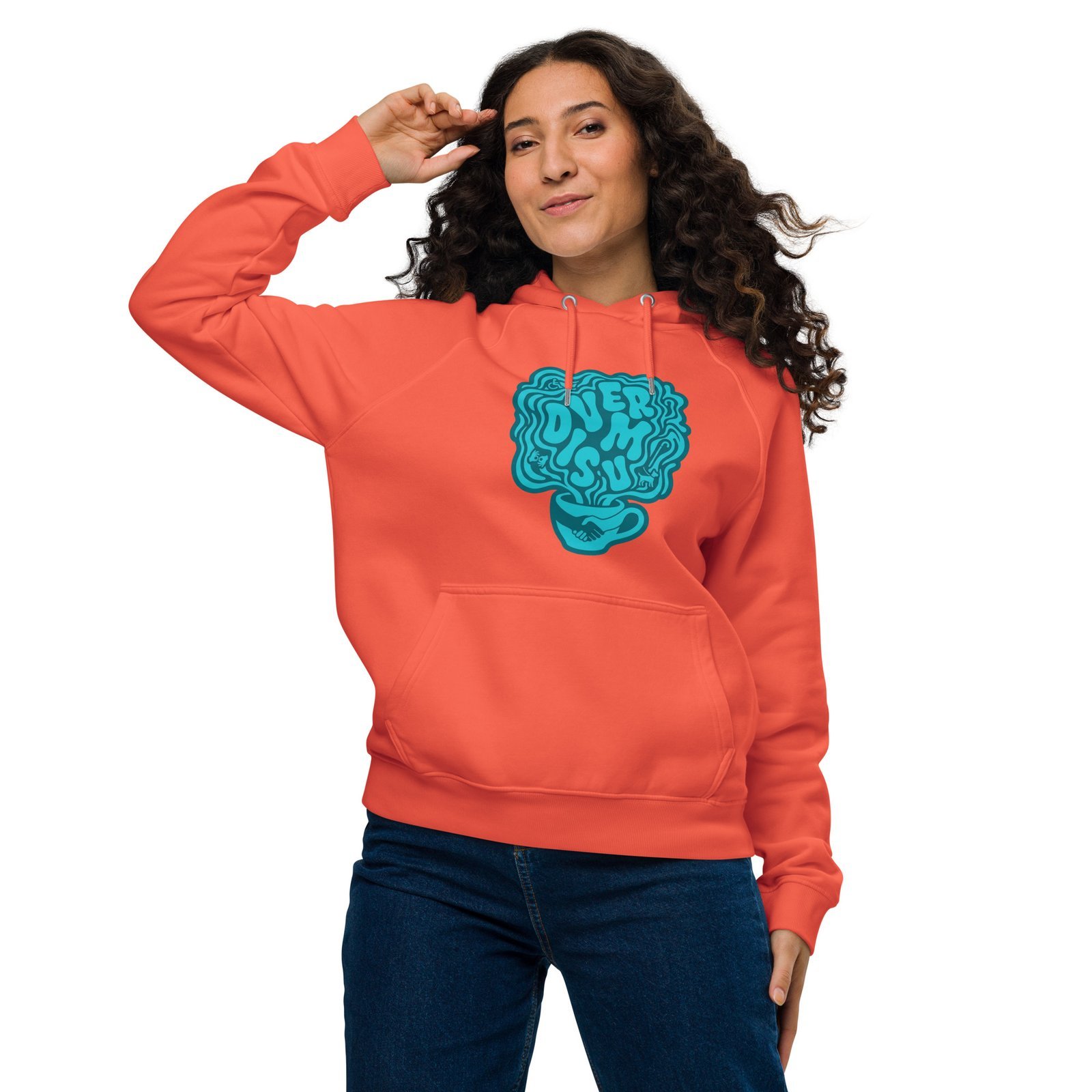 Sudadera Diversum con capucha eco unisex | Tienda solidaria Diversum Vigo