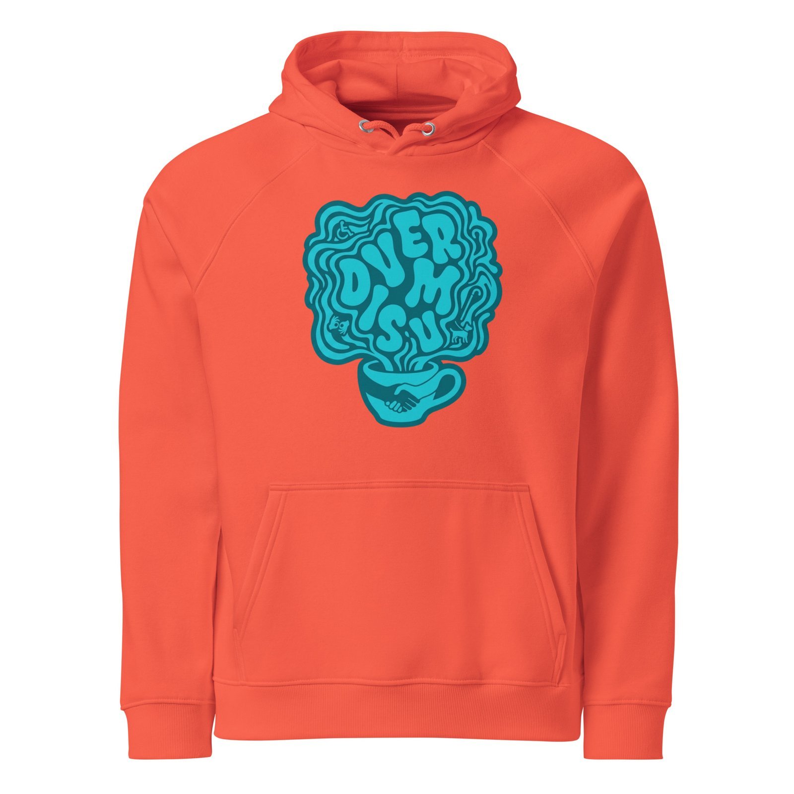 Sudadera Diversum con capucha eco unisex | Tienda solidaria Diversum Vigo