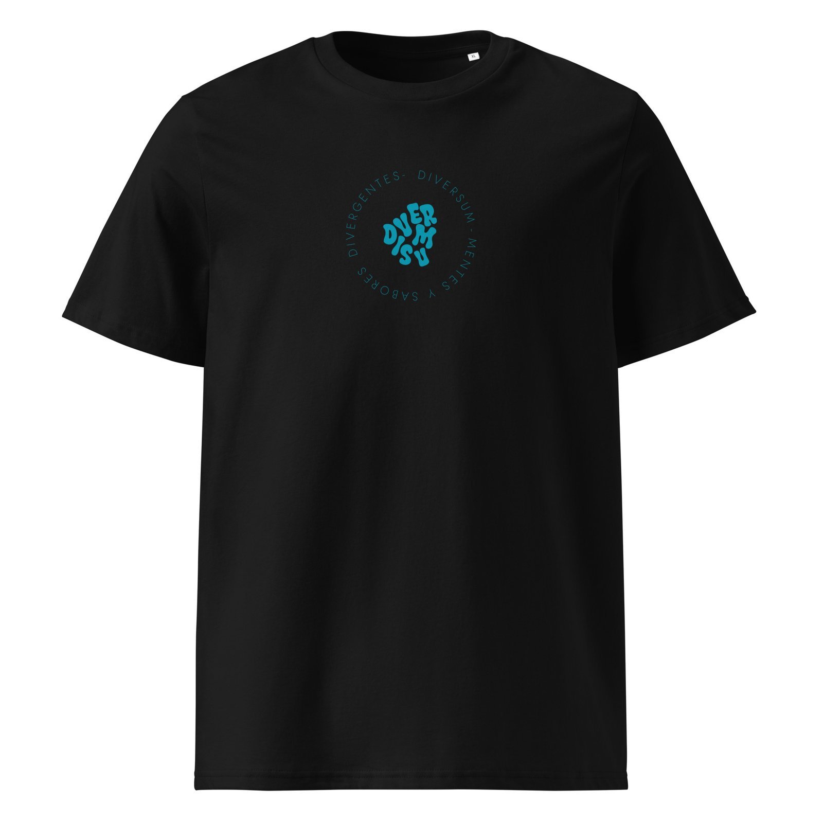 Camiseta de algodón orgánico unisex (Blanca o Negra) | Tienda solidaria Diversum Vigo