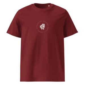 Camiseta (en colores) de algodón orgánico unisex | Tienda solidaria Diversum Vigo