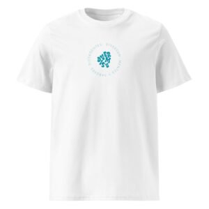 Camiseta de algodón orgánico unisex (Blanca o Negra) | Tienda solidaria Diversum Vigo