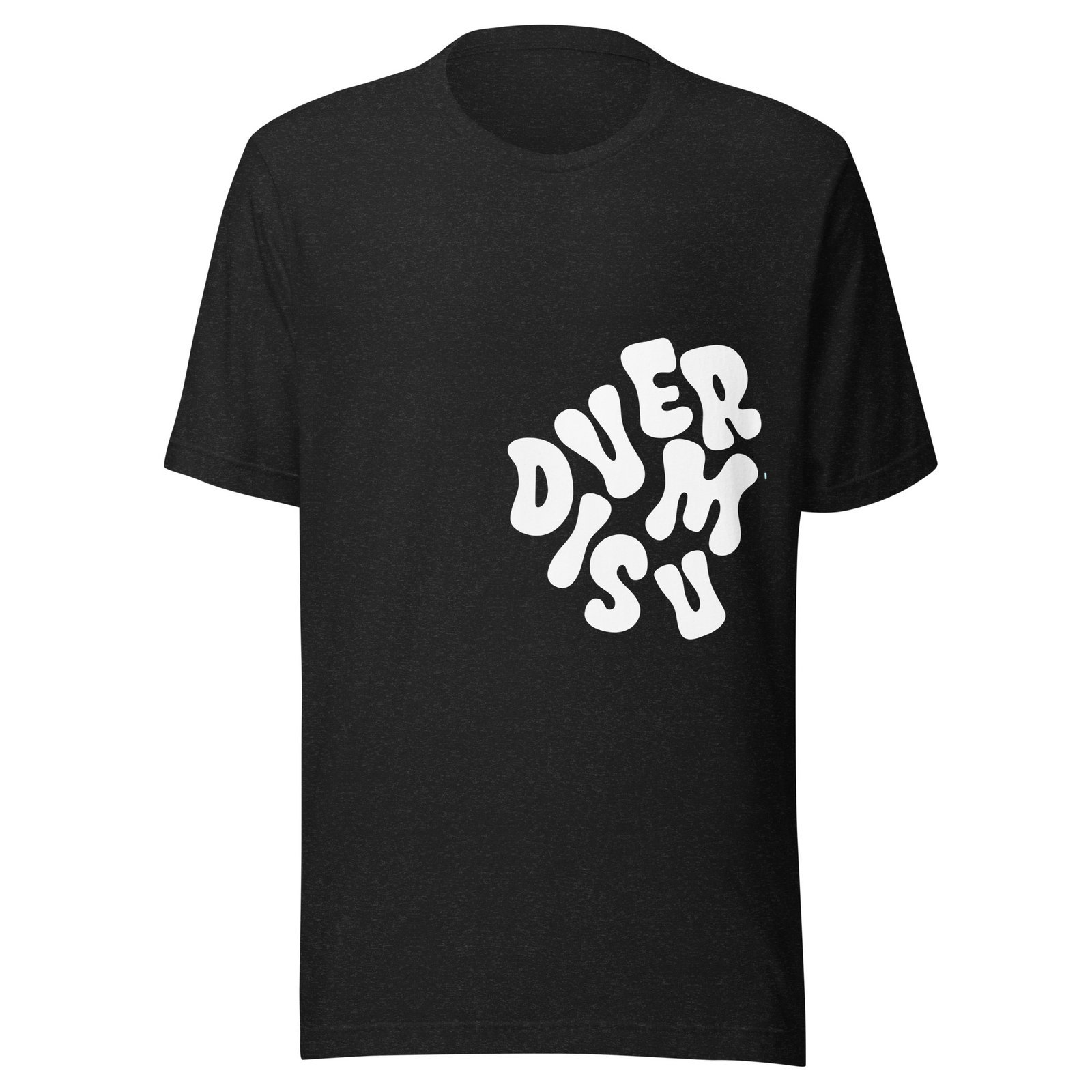 Camiseta Diversum de manga corta unisex en colores | Tienda solidaria Diversum Vigo