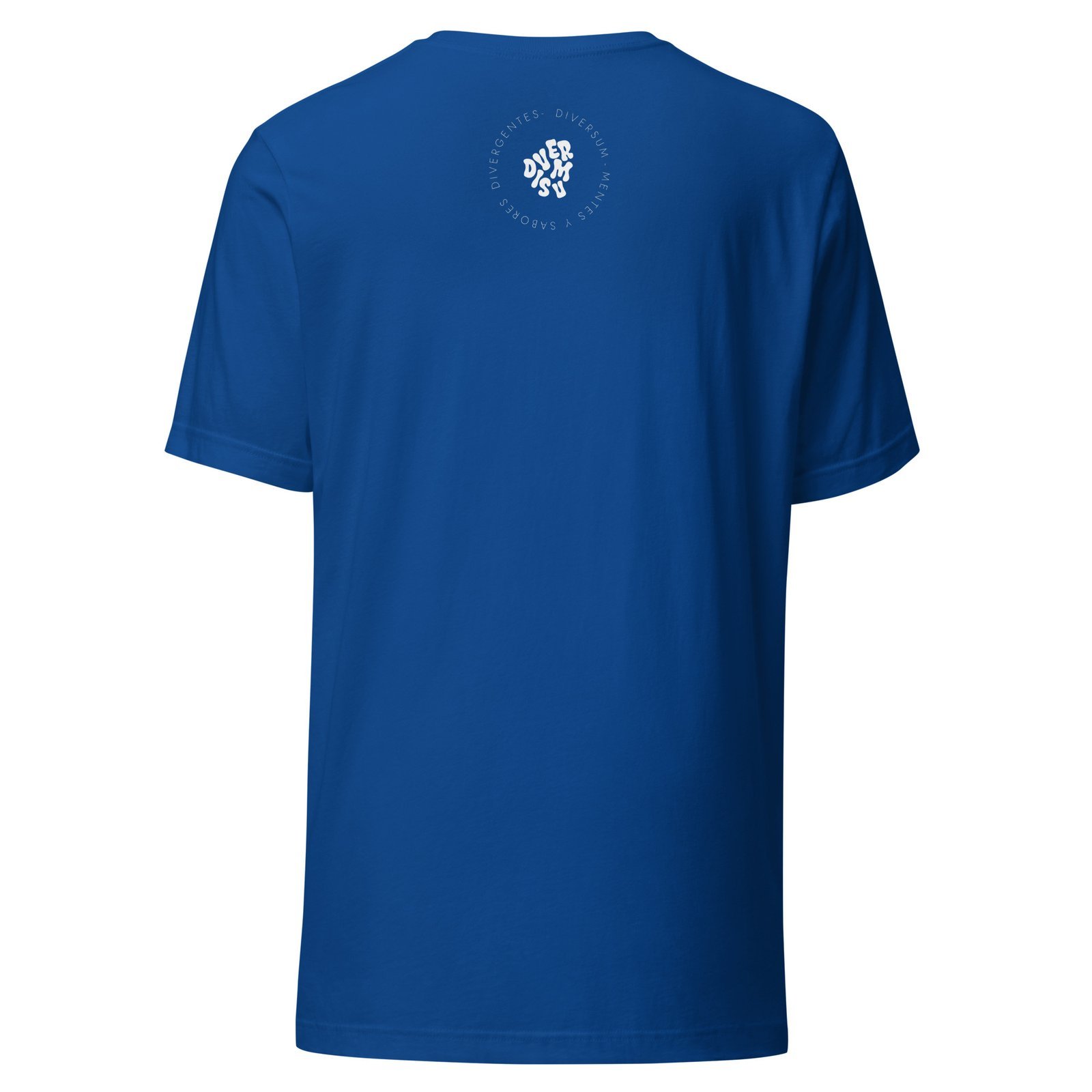 Camiseta Diversum de manga corta unisex en colores | Tienda solidaria Diversum Vigo