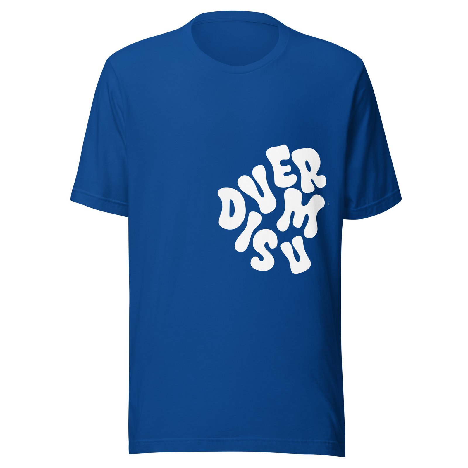 Camiseta Diversum de manga corta unisex en colores | Tienda solidaria Diversum Vigo
