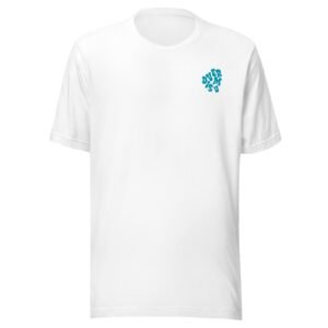 Camiseta Blanca Diversum de manga corta unisex | Tienda solidaria Diversum Vigo