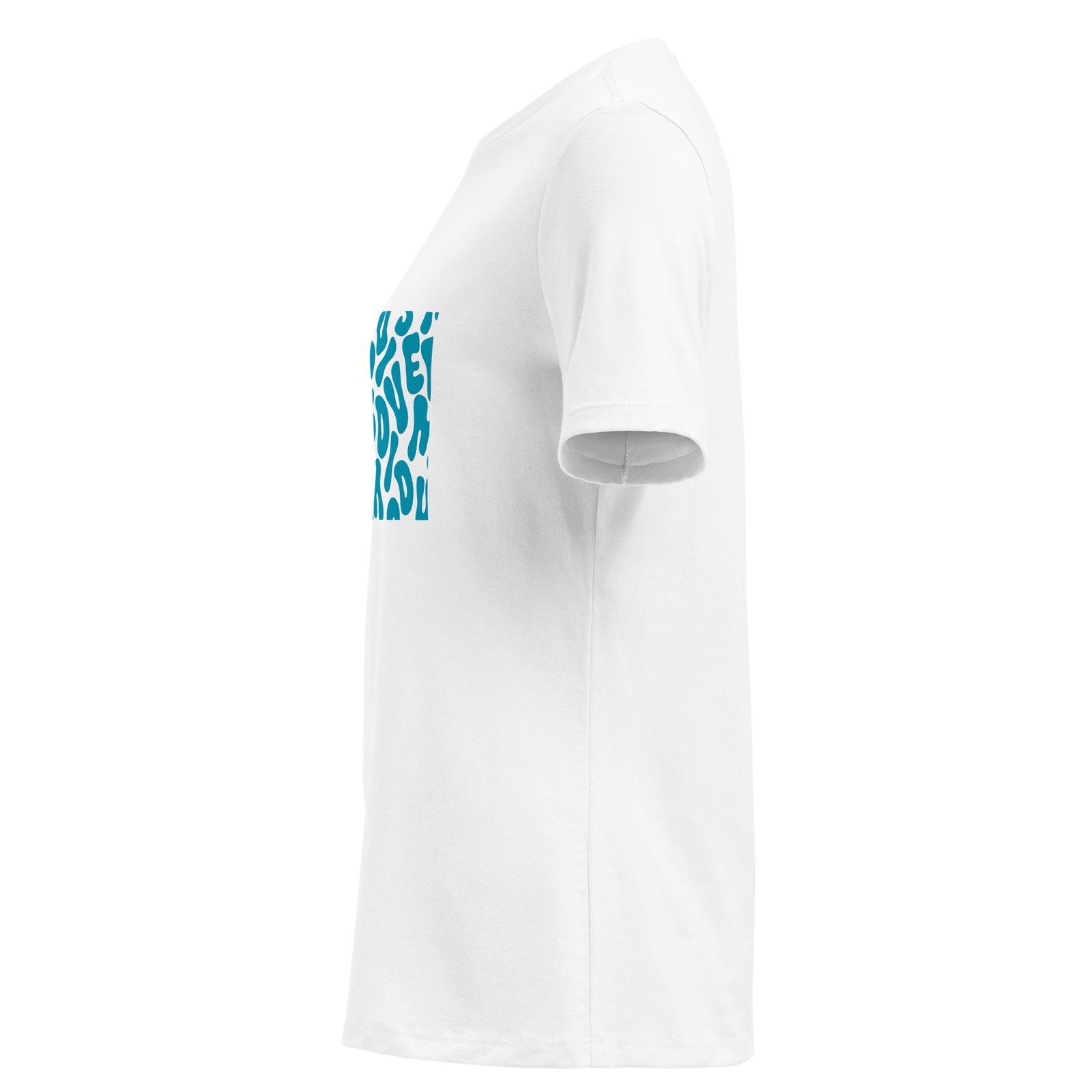 Camiseta suelta Blanca - silueta femenina | Tienda solidaria Diversum Vigo